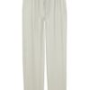 Stella Mccartney Abaca Silk Pants in Beige (gray) - Lyst