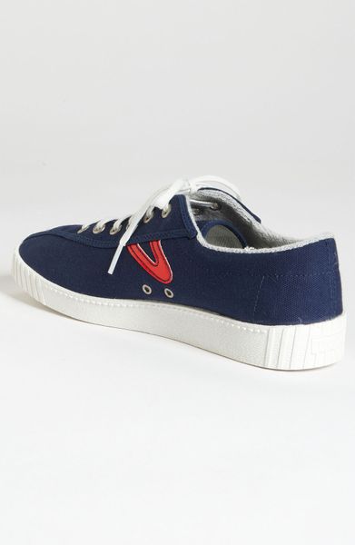 tretorn navy sneakers