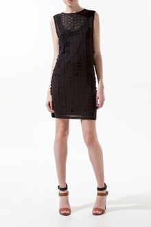 Zara Dress with Cut Out Design - Lyst
