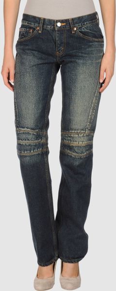Junya Watanabe Denim Trousers in Blue - Lyst