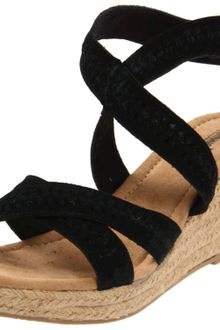 Minnetonka Womens Haley Wedge Sandal - Lyst