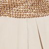 Chloé Embellished Silk Crepe De Chine Dress in Purple (khaki) - Lyst