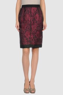 D&G Knee Length Skirt - Lyst