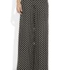 Haute Hippie Polkadot Print Silk Pants in Black - Lyst