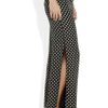 Haute Hippie Polkadot Print Silk Pants in Black - Lyst