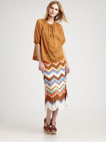  Zigzag Boho Skirt 