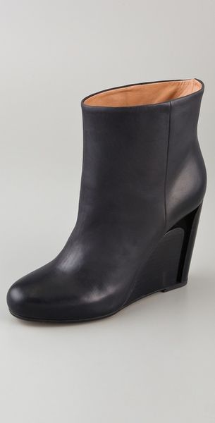  Cutout Wedge Booties 