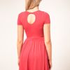 Asos Maternity Skater Dress With Short Sleeve in Black - Lyst