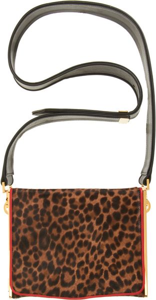 Christian Louboutin Ponyhair Carrie Medium Shoulder Bag in Brown (leopard) - Lyst