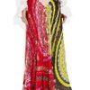 Emilio Pucci Printed Silkcharmeuse Maxi Skirt in Multicolor (multicolored) - Lyst