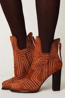 Free People Fiona Quilted Ankle Boot - Lyst