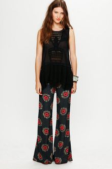 Free People Printed Drawstring Pant - Lyst