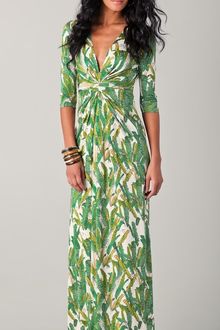 Issa Dress on Issa Maxi Dress Long Sleeve V Neck In Green   Lyst