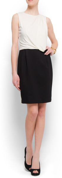 Mango Straightcut Cocktail Dress in Blue (10) - Lyst