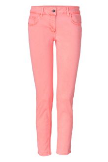Sandro Neon Orange Skinny Pants - Lyst