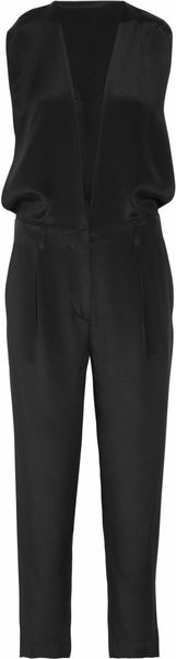 3.1 Phillip Lim Silk Jumpsuit - Lyst