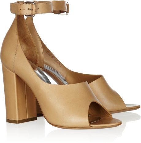 3.1 Phillip Lim Cody Leather Pumps in Brown (nude) - Lyst