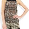 A.l.c. Rhea Printed Silkgeorgette Top in Brown - Lyst
