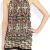 A.l.c. Rhea Printed Silkgeorgette Top in Brown - Lyst