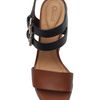 Chloé Two Tone Wedge in Blue (black) - Lyst