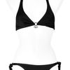 D&g Black Halter Bikini in Black - Lyst