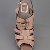Dior Buckle Detail Sandal in Brown - Lyst