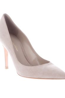 Gianvito Rossi Suede Court Shoe - Lyst