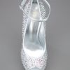 Giuseppe Zanotti Sculptural Platform in Silver - Lyst