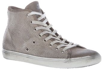  Ziptessuto High Top Sneaker 
