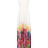 Mango Watercolor Flower Maxidress in Multicolor (10) - Lyst