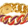 Marc By Marc Jacobs Stripey Enamel Katie Bracelet in Gold (s) - Lyst