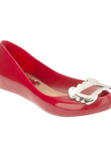 Melissa + Vivienne Westwood Anglomania Rubber Flat Shoes - Lyst