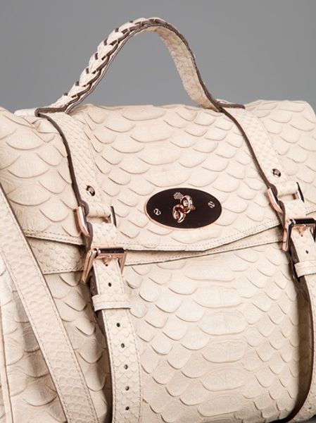 mulberry cream handbag
