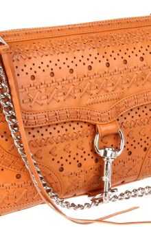Rebecca Minkoff Mac Perf Weave Clutch - Lyst