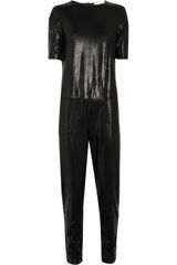 Stella McCartney Gloss-Print Jersey Jumpsuit