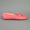 Tod's Fringed Loafer in Pink - Lyst