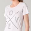 Zoe Karssen Love Tee in White - Lyst