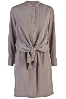 Carven Front Tie Dress - Lyst