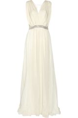 Chloé Silk Chiffon Gown
