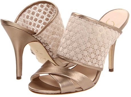 Delman Sandals Evitt in Beige (n) - Lyst