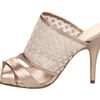 Delman Sandals Evitt in Beige (n) - Lyst