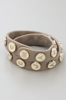 Marc By Marc Jacobs Dreamy Logo Double Wrap Bracelet - Lyst