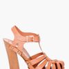 Marc Jacobs Tan Clog Heels in Brown (tan) - Lyst