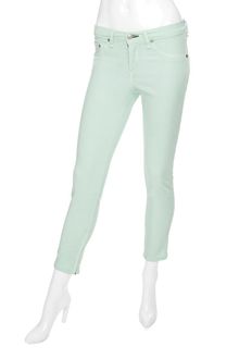 Rag & Bone Exclusive Mid Rise Ankle Zip Seafoam - Lyst