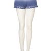 Topshop Knitted Crochet Dip Dye Shorts in Blue (white) - Lyst