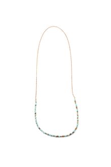 Vanessa Mooney Britney Layering Necklace Turquoise - Lyst