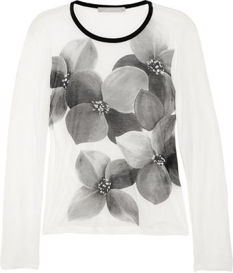  Printed Jersey Top 