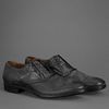 John Varvatos Ago Saddle Shoe in Gray for Men (lead) - Lyst