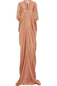 Rick Owens Silkblend Maxi Dress - Lyst