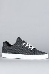 Supra The Assault Sneaker in Black Polka Dot Nylon